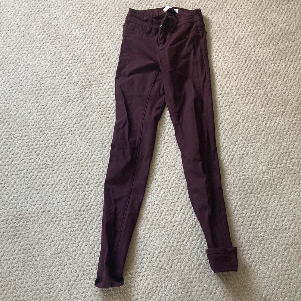 Maroon pants 